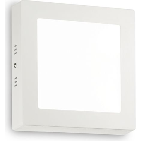 Applique Moderna Square Universal Alluminio-Plastiche Bianco Led 13,5W 3000K D17 (1/3)