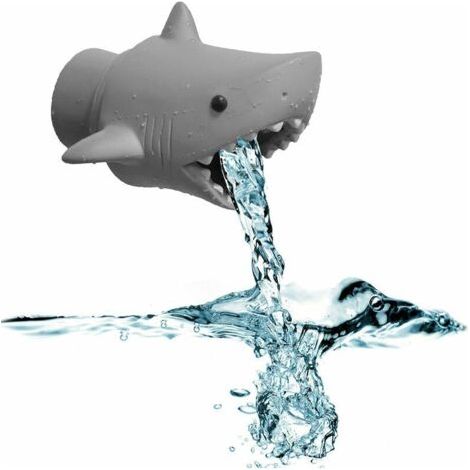 Extension Robinet Enfant Cuisine Rallonge de Robinet Rallonge de Robinet de Dessin Animé Rallonge de en Forme de Requin pour en Bas âge Lavage des Mains Buse deau Rallonge Salle de Bain (1/5)