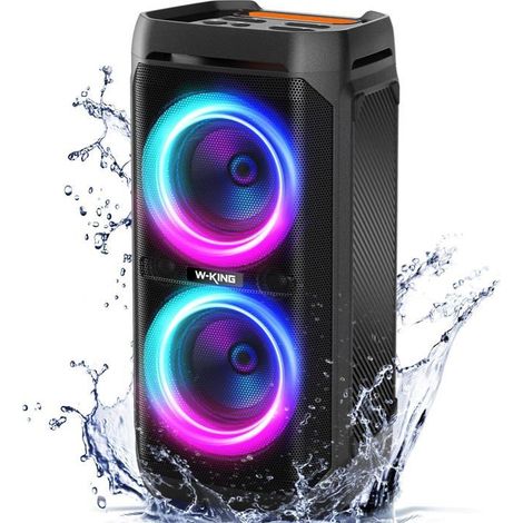 Enceinte Portable - W-KING - T11 - 240W (pic) - IPX6 Étanche - Bluetooth 5.3 (1/5)