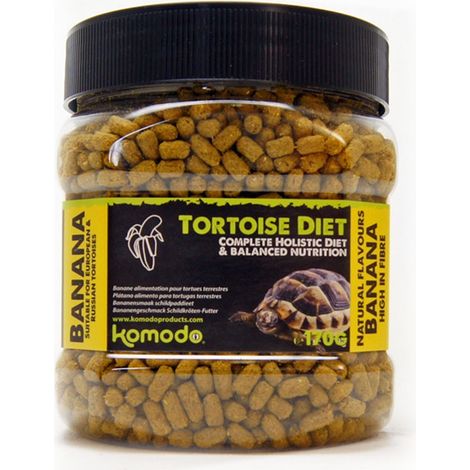 Aliment complet pour tortues, granulés de banane, vitamines, 170 g