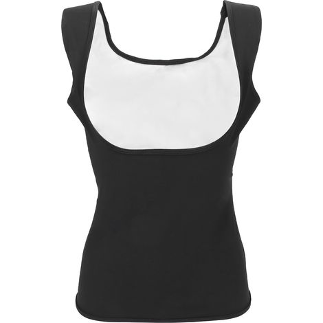 Gilet de sport enduit et respirant pour femme, idéal pour la course à pied et le yoga, taille L. (1/5)