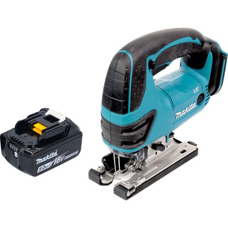 Makita DJV 180 T1X Akku Stichsäge 18 V 135 mm + 1x Akku 5,0 Ah - ohne Ladegerät (1/5)