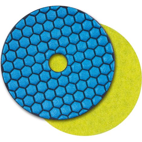 ELMAG DiaProfi-Polierpad Ø100mm Körnung 100, Klettaufnahme (1/3)