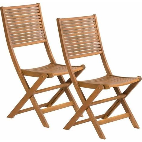 Fieldmann FDZN 4012-T silla plegable marrón lote de 2