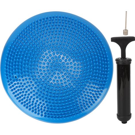 Plateau d'équilibre Dynadisc gonflé, disque sensoriel instable pour renforcement du tronc et proprioception (1/5)