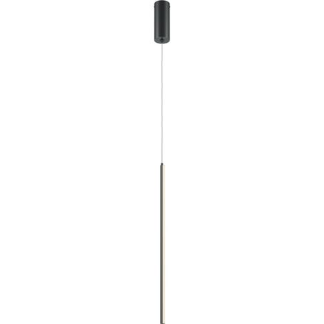 Suspension LED aluminium à changement de couleur 3000-4000 K 600 lm ronde Ø 1,7 cm H : max. (1/5)