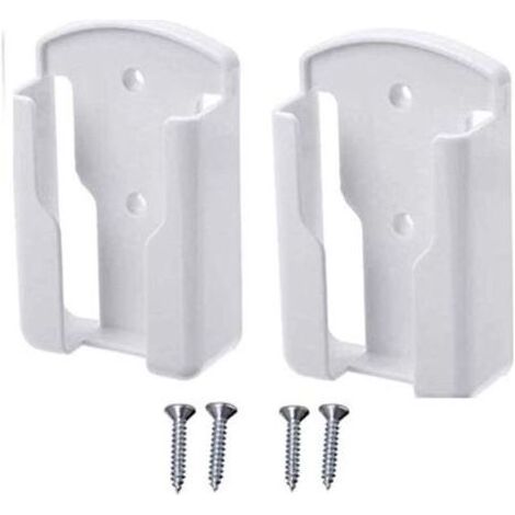 FENOPLASTICALot de 2 supports muraux pour télécommande pour TV et système de climatisation (1/4)