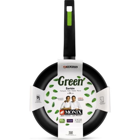 Sartén Monix GREEN 22CM Verde Aluminio Baquelita (1/4)