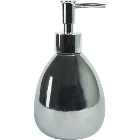 Distributeur de savon Céramique DAKHLA Argent MSV (1/2)