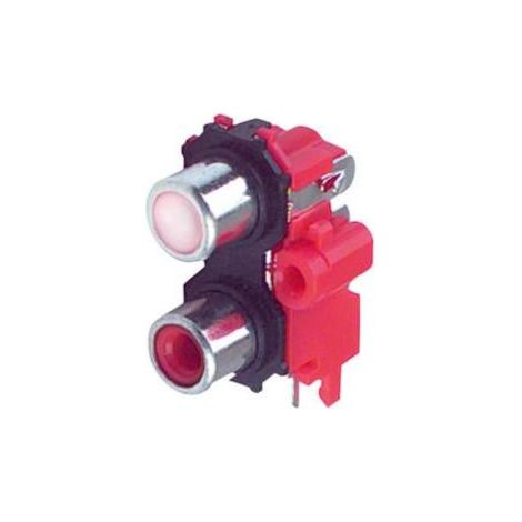 Double base coaxiale RCA femelle Electro DH 10.560/2 8430552073702 (1/2)