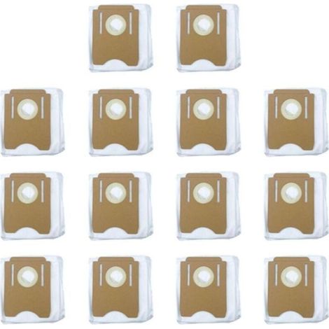 Confezione da 14 sacchetti raccoglipolvere per robot spazzatrici e raccoglipolvere S8 e S8+, ricambi sostituibili. (1/5)