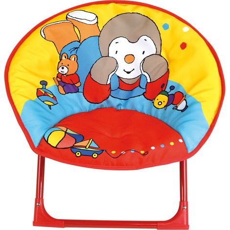 FUN HOUSE TCHOUPI Siege lune - Pliable - H.47 x l.54 x P.42 cm - Pour enfant
