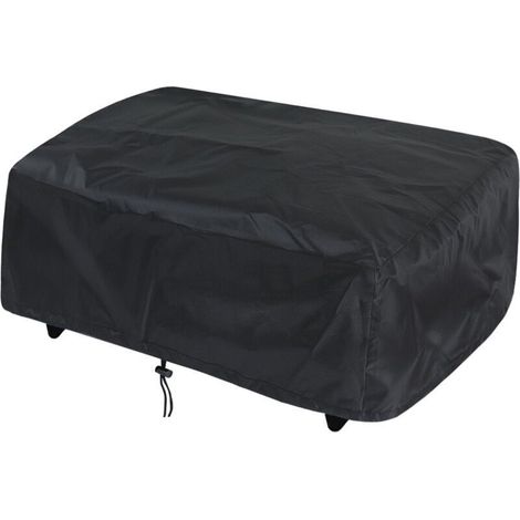 Housse de protection pour plancha à gaz 80x60x25 cm – Tissu Oxford 420D 100 % imperméable – Installation facile avec cordon de serrage (1/5)