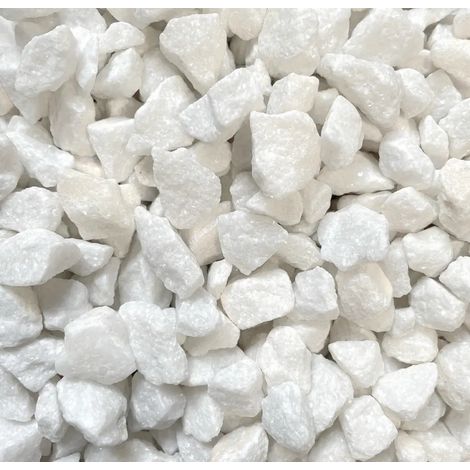 Gravier blanc pur 12/20 mm - Filet 20 kg (1/2)