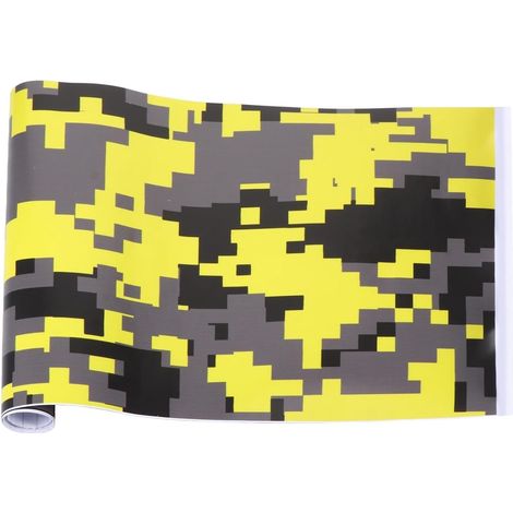 Graffiti Camouflage Vinyl Car Wrap 152x30cm Scratch