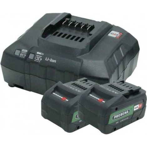 2 Batteries 18 V 5.5 Ah LIHD + Chargeur - D-Work (1/2)