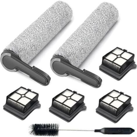 Pr [Versión 2, Desmontable] Accesorios para Aspiradora Tineco Floor One S7 Pro / S6, 2 Rodillos de Cepillo, 4 Filtros Piezas de Repuesto para Aspiradora Todo en Uno (1/4)