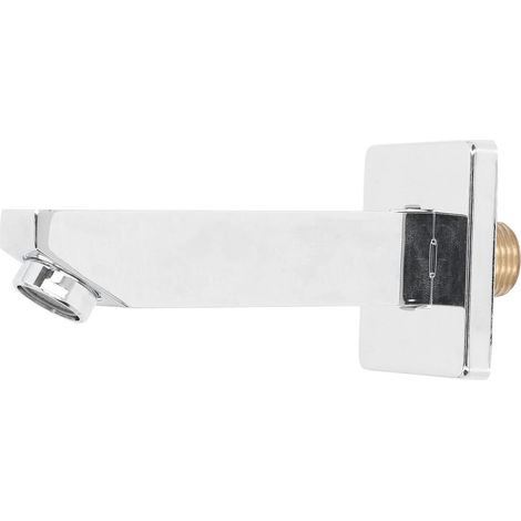 Bec De Baignoire Robinet Mural Robinet De Baignoire Pour Baignoire Fonction De Bulle Galvanisée En Laiton Connecteur G1/2 De 12 Cm De Longueur (1/5)