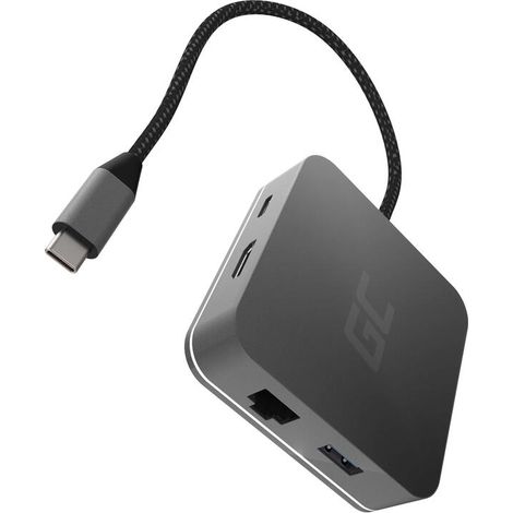Green Cell Forcking Station Adapter Hub Usb-C H (1/4)
