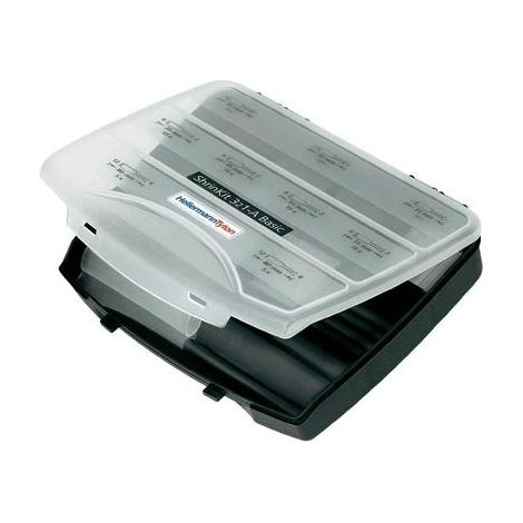 HellermannTyton 380-03004 Manga Termorretráctil Negra 130 uds