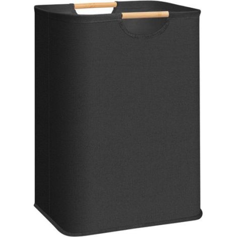 Panier À Linge - 30 X 40 X 60 Cm - Autoportant Pliable Avec Poignées - Pour Chambre Salle De Bain Chambre D Enfant - 1 Pièce (1/5)