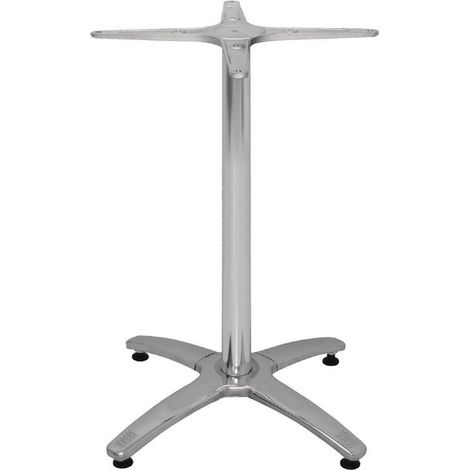 Pied de Table pour Plateau 800 mm 4 Pieds en Aluminium - Bolero (1/5)