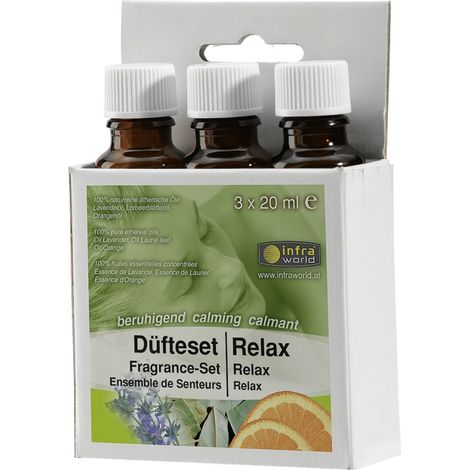Infraworld Sauna Düfteset Relax 3 x 20 ml Saunaaufguss Saunaduft W4430 (1/5)