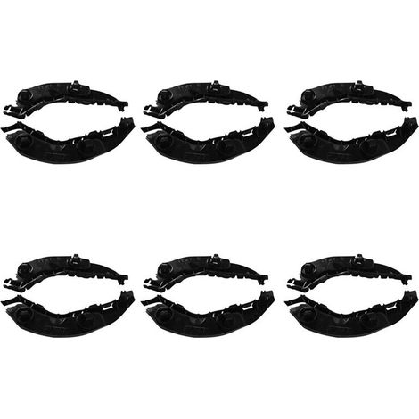 12 staffe per paraurti anteriore per modelli di auto del 2006, 2007, 2008, 2009, 2010 e 2011: 71198-SNA-A02 e 71193-SNA-A02