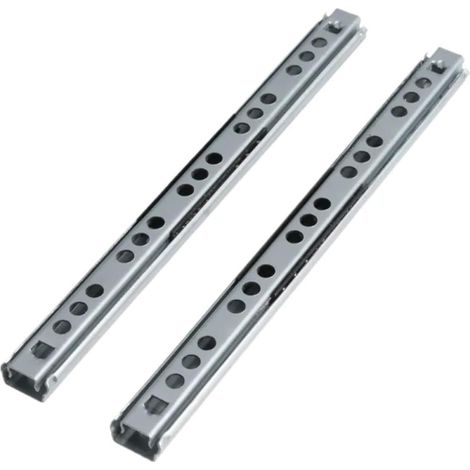Glissières pour tiroirs de meubles, rails en acier inoxydable, à 2 17 (1/5)
