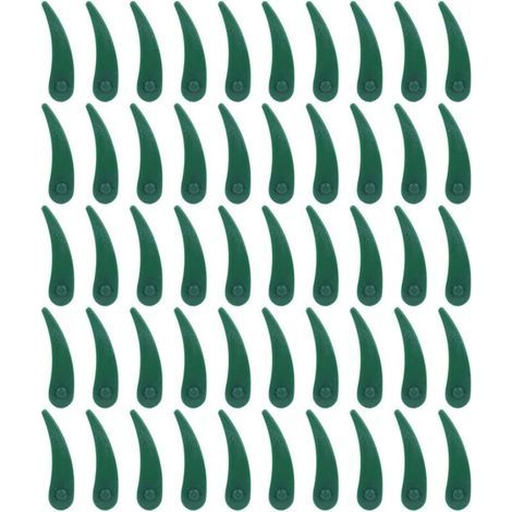 Lot de 50 lames de rechange en plastique pour coupe-bordures Bosch Durablade Art 23-18 LI Art 26-18 LI (1/5)