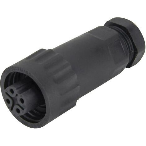 Connecteur IP67 femelle, droit Weipu 814087 Pôle: 3 + terre 16 A 1 pc(s) (1/2)