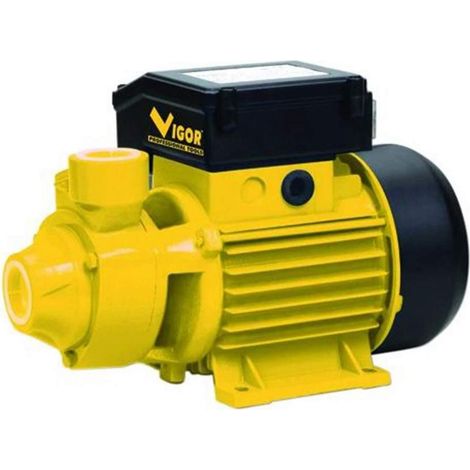 Vigor V-EP1M Elettropompa Periferica Monofase 550 W 220 V Prevalenza 40 m Portata 40 l-min IPX4 Attacco 1''