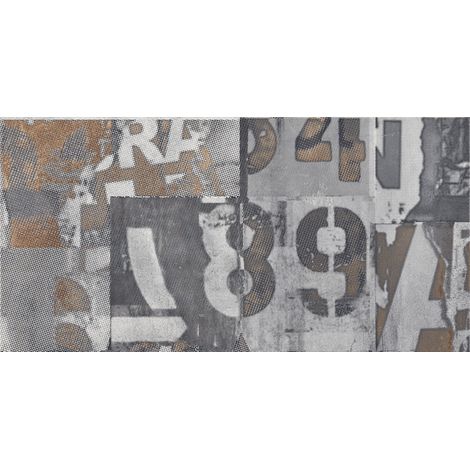 Revêtement En Grès Cérame Decorato Industriale Grey Rt 60X120 - EUQS1710 (Ceramishop.fr) (1/4)