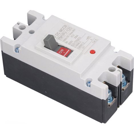 MCCB DC Solarbatterie-Schutztrennschalter 2-poliger Kompaktleistungsschalter 1000 V 80 A (1/5)