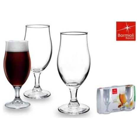 BORMIOLI EXECUTIVE 3 CALICI DA BIRRA DA 520 ML H 22 CM (1/2)
