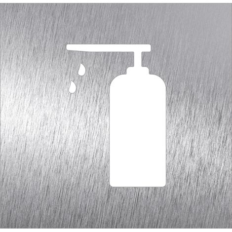 Pictogramme Inoxydable "Station de Gel Hydroalcoolique" - Fricosmos