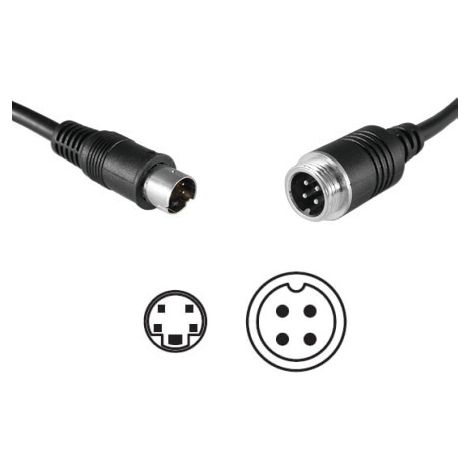Brigata di sostituzione dell'adattatore per fotocamera Elite DAC-020 4-PIN/mini DIN 4-PIN (1/2)