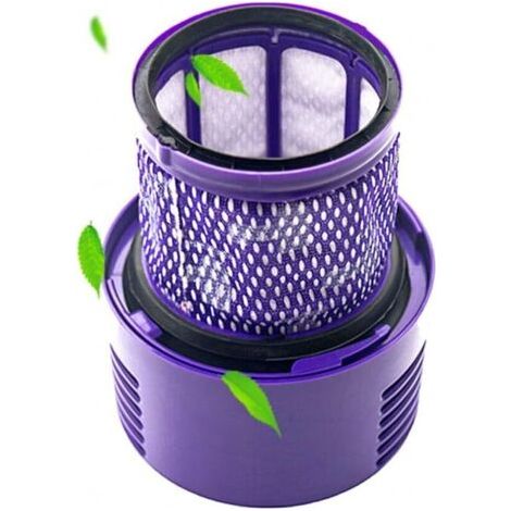BARKBUSTERS 2 Pack Filtre pour Dyson V10, Filtre de remplacement lavable pour aspirateur Dyson V10 Absolute Cyclone Serie Animal Total Clean Aspirateur SV12 Remplacer Par DY-969082-01 (1/4)
