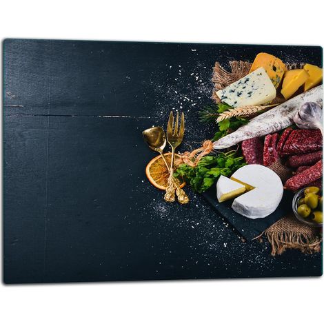 Tabla de cortar de cristal de 52x40 cm para cocina (1/5)