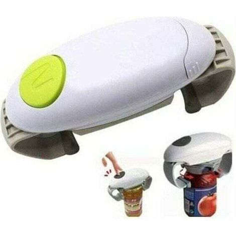 Ouvre-boîte électrique - PZCC - One Touch - 6.8x2.5 inch - Vert - Pour personnes âgées - Pour arthrite (1/4)
