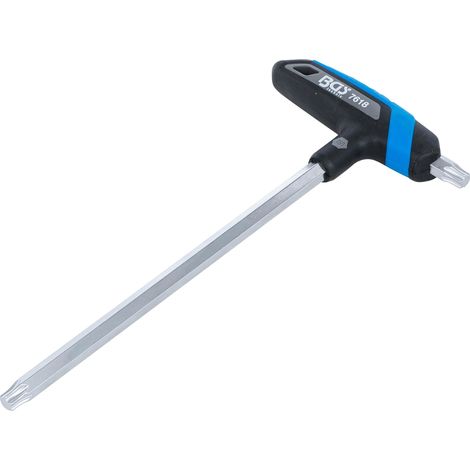 Destornillador BGS t-handle torx t50 200 mm acero cromo (1/4)