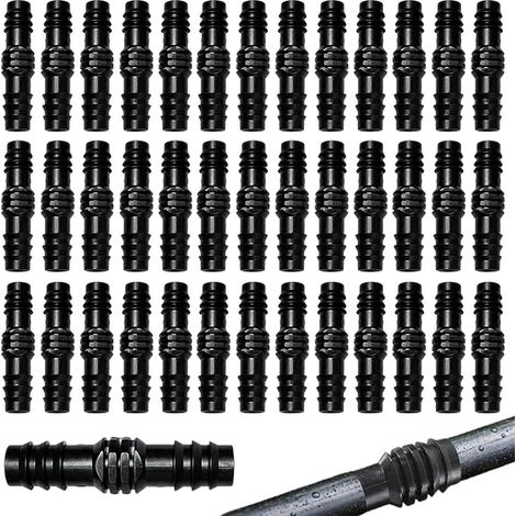 Raccords droits tuyau goutte à goutte 16 mm (1/2)