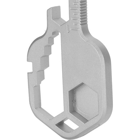Clé Multifonctions Outil à 24 Fonctions Acier Inoxydable pour Ouverture Bouteille et Équipement de Serrage (1/5)