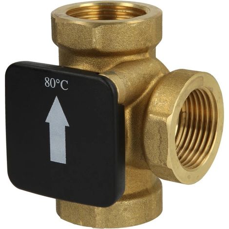 Vanne de charge thermique 1’’ FF température d'ouverture +80 °C