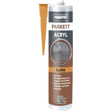 Primaster Parkett-Acryl Buche 300ml Parkettfugendicht Fugendichtmasse Schleifbar (1/2)