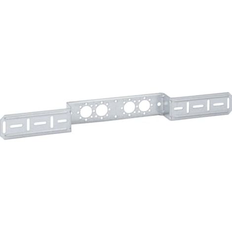 Geberit FlowFit Piastra di montaggio sfalsata, doppia, distanza di collegamento 7,3 cm o 15,3 cm, 601.732.00.1