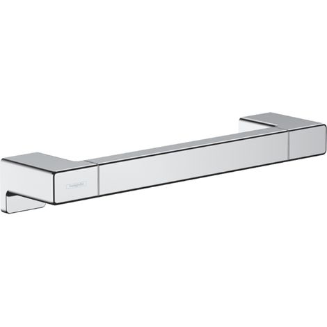 Hansgrohe AddStoris Bathroom Grab Hand Rail Bar Chrome Mobility Aid Wall Mounted (1/6)