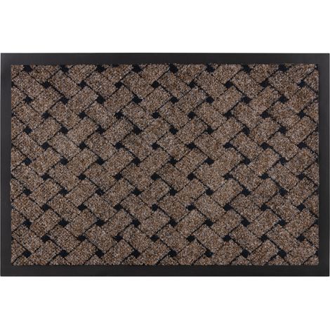 Zerbino antiscivolo VECTRA 7764 da esterno, interno marrone brown 40x60 cm