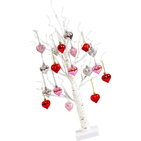 Guirnalda de luces LED para exteriores, temática de naturaleza, árbol - Blanco