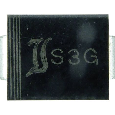 Diotec Diode de redressement Si S3G DO-214AB 400 V 3 A S38400